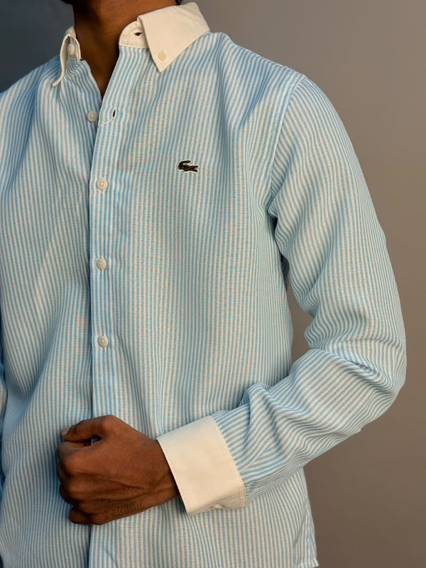 Blue & White Stripe Shirt