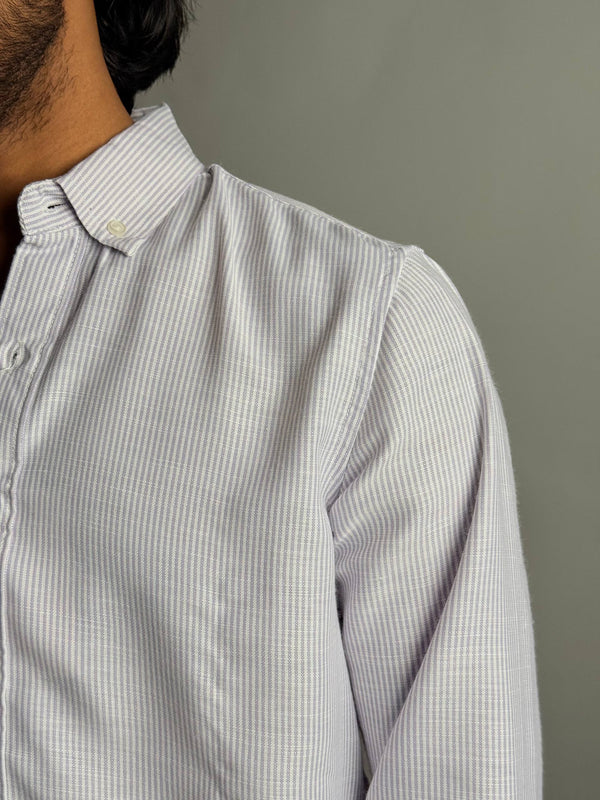 Lavender Stripe Shirt
