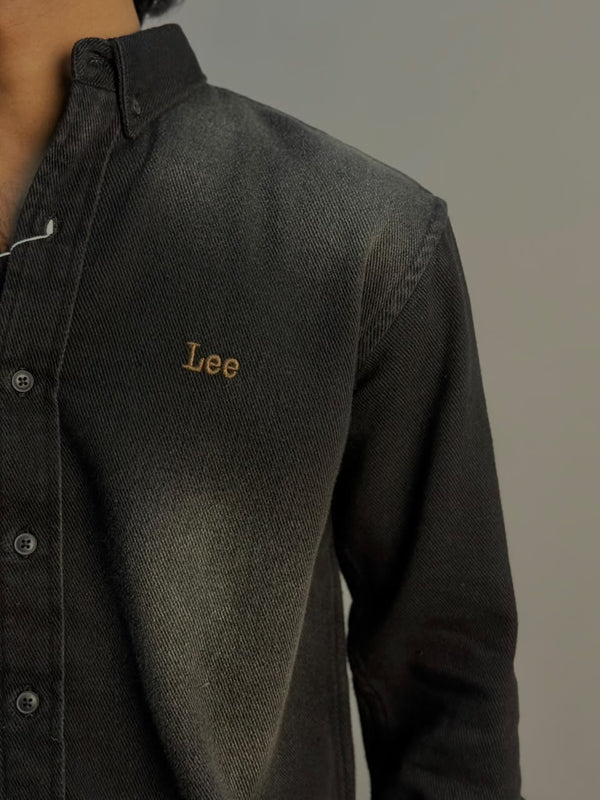 Premium Black Denim Shirt