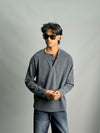Premium Henley Full Sleeve T-Shirt
