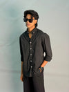 Premium Poly Lycra Shirt [BLACK]