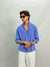 SUPER MICRO CHECKS SHIRT [BLUE]