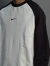 White & Black Full Sleeve Tshirt