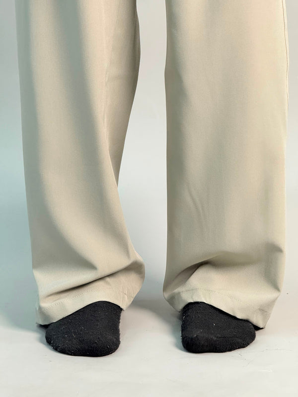 TRACK PANTS [SAND BEIGE]