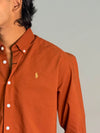 Premium Poly Lycra Shirt [DARK ORANGE]