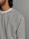 White & Black Stripes Tshirt