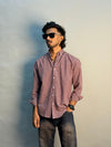 Maroon Checks Shirt
