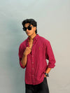 Premium Checks Shirt [RED]