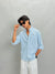 MICRO CHECKS SHIRTS [SKY BLUE]