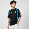 Black Sky Blue Training Graphic Five-Sleeve T-Shirt (Argentina)