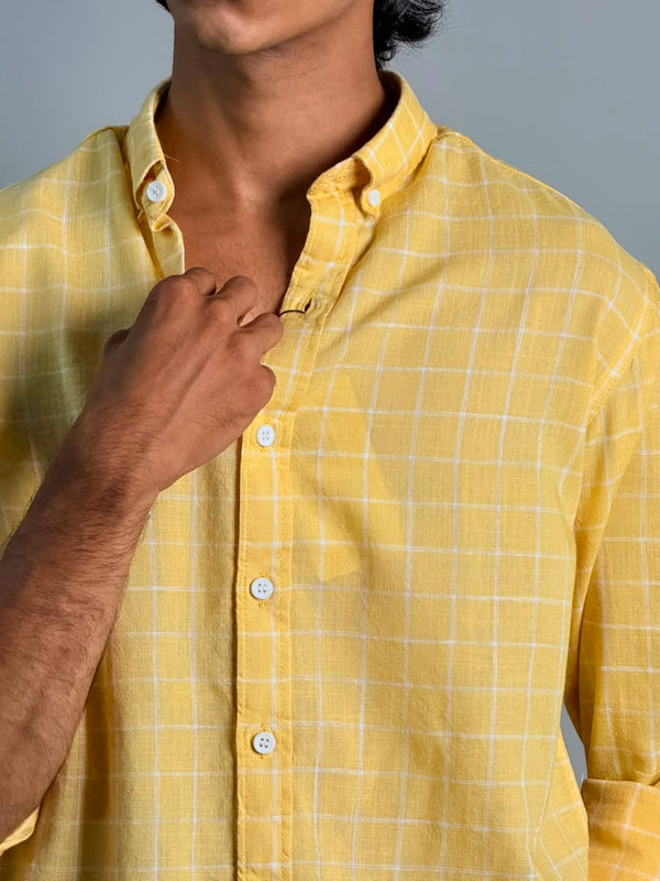 IMP LINEN CHECKS SHIRT