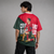 Red Green Football Graphic T-Shirt (Portugal)