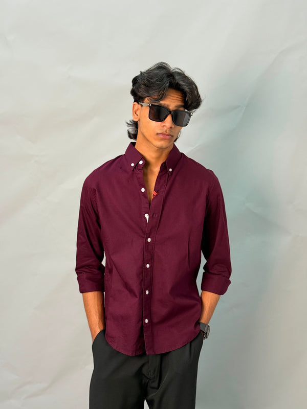 Full Sleeve Plain Shirt