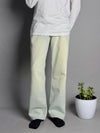 Sage Green Straight Fit Jeans