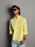 Light Yellow Plain Shirt