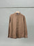 Brown Full-Sleeve Linen Shirt