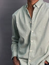 Green Checks With Stars Shirt
