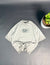 Cream Athletic Graphic Five-Sleeve T-Shirt