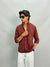 PREMIUM OXFORD PLAIN SHIRT [BROWN]