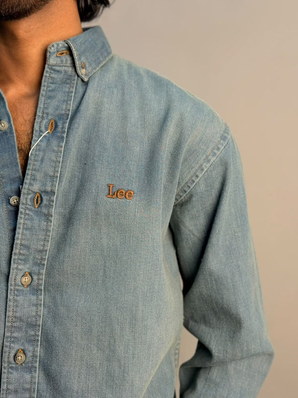 Premium Blue Denim Shirt