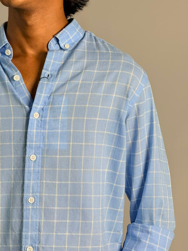 IMP LINEN CHECKS SHIRT