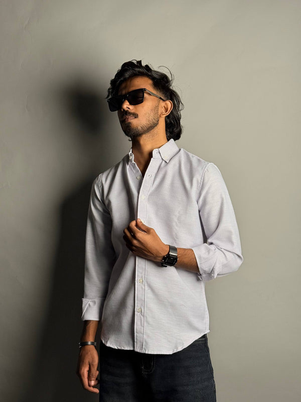 Lavender Stripe Shirt