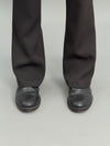 SEMI BOOTCUT PANTS [COFFEE BROWN]